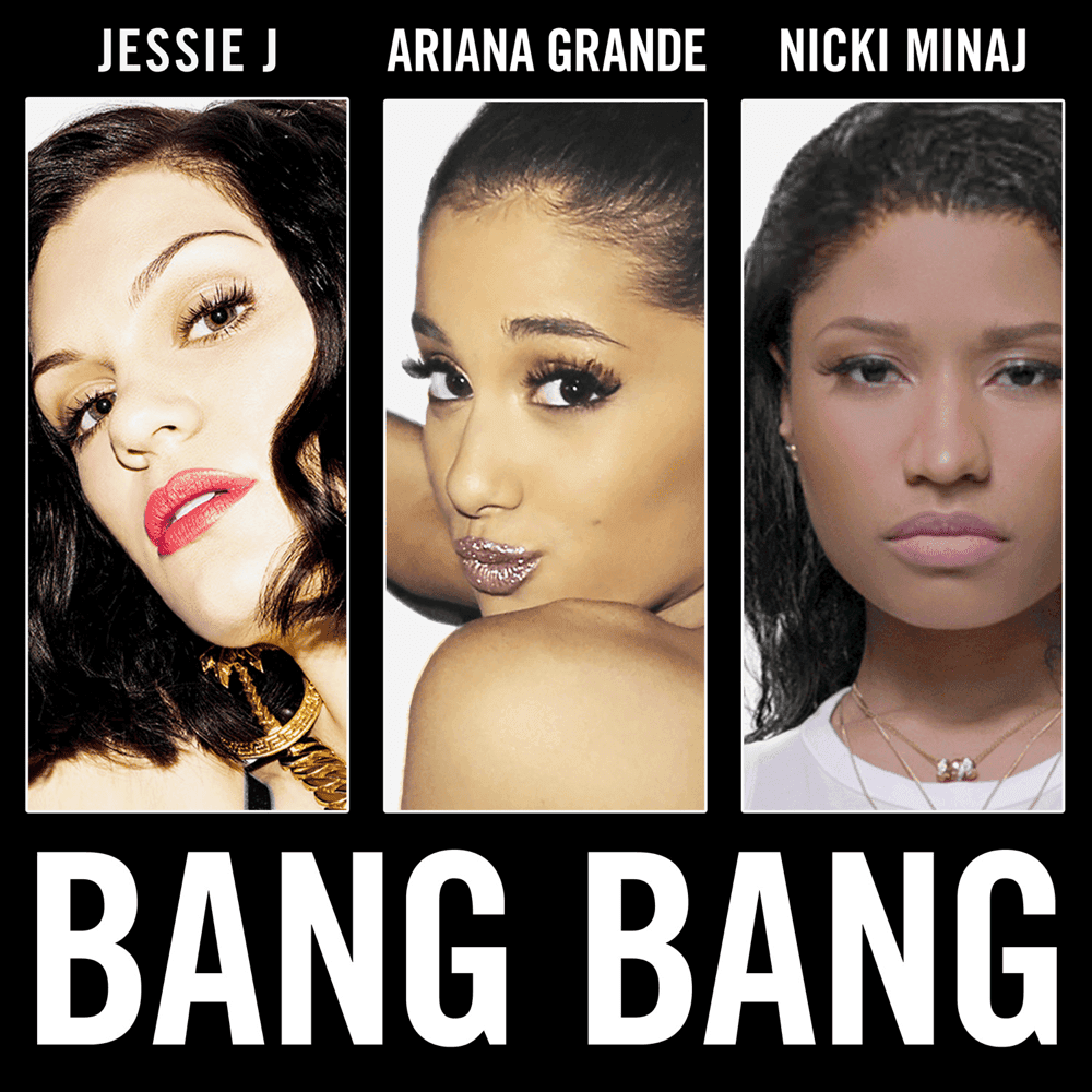 Album cover art for "Bang Bang" by Ariana Grande