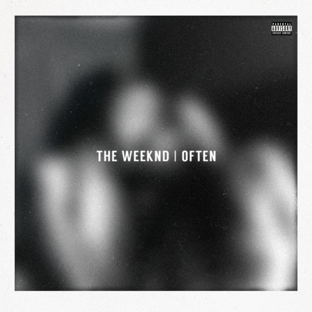 Album cover art for "Often" by The Weeknd