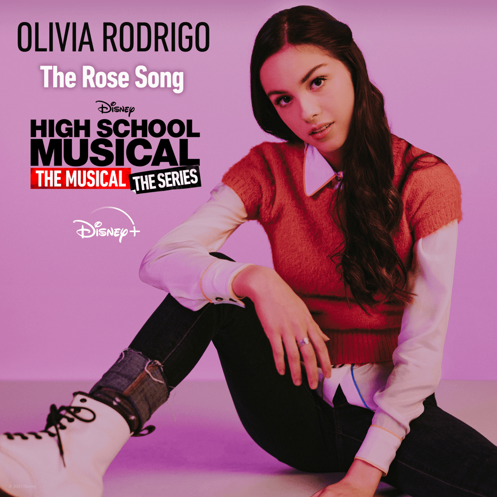 Album cover art for "The Rose Song" by Olivia Rodrigo