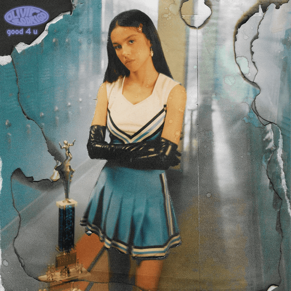Album cover art for "good 4 u" by Olivia Rodrigo