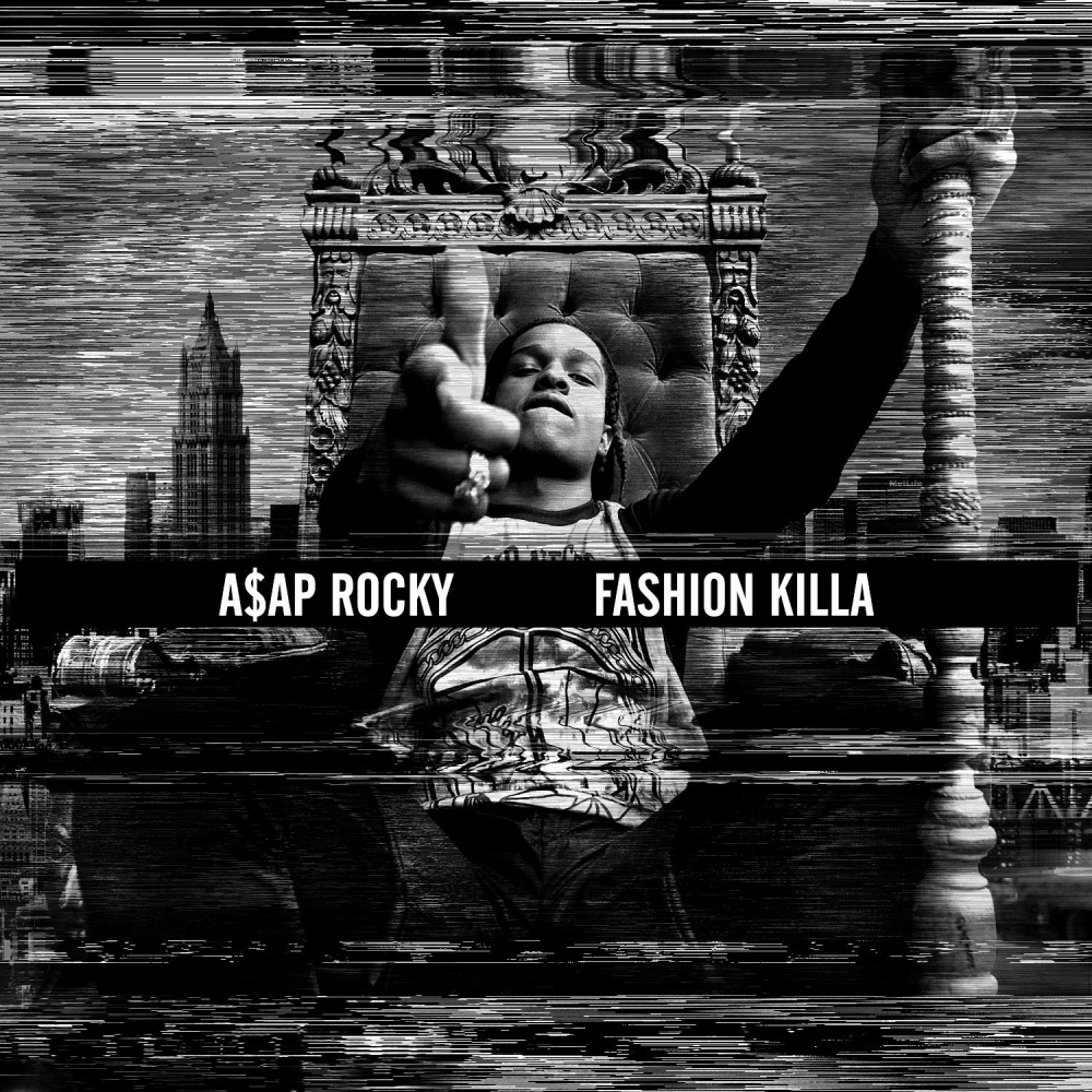 Album cover art for "Fashion Killa" by A$AP Rocky