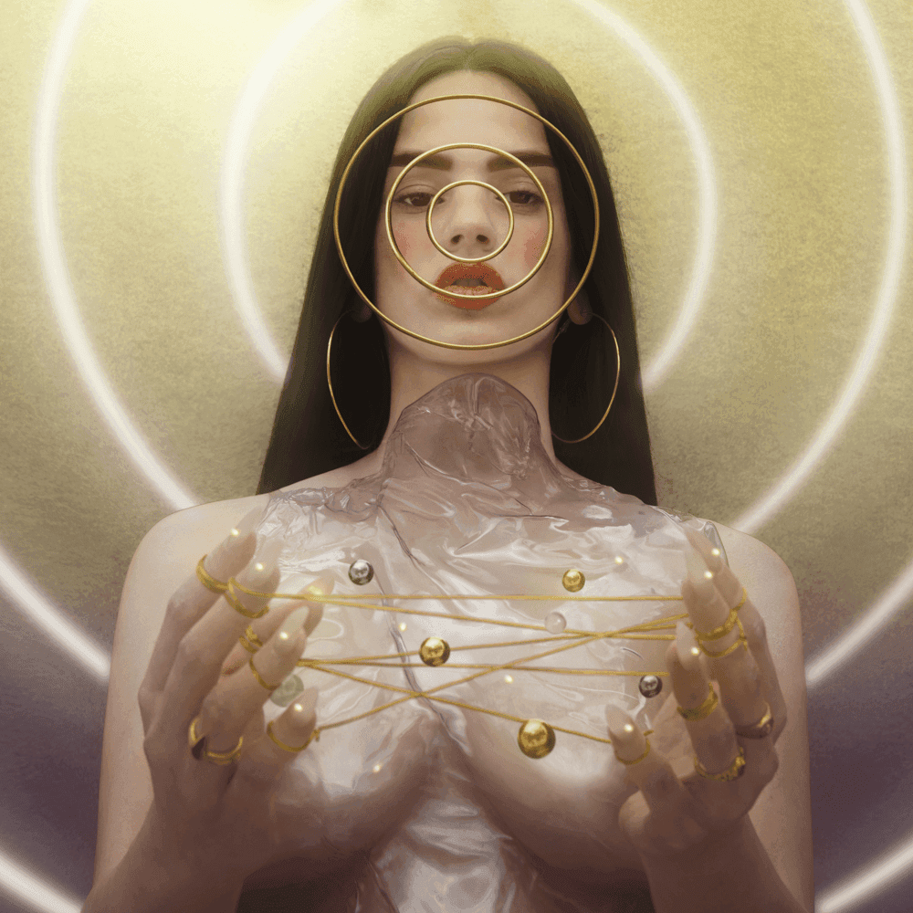 Album cover art for "MALAMENTE (Cap.1: Augurio)" by ROSALÍA