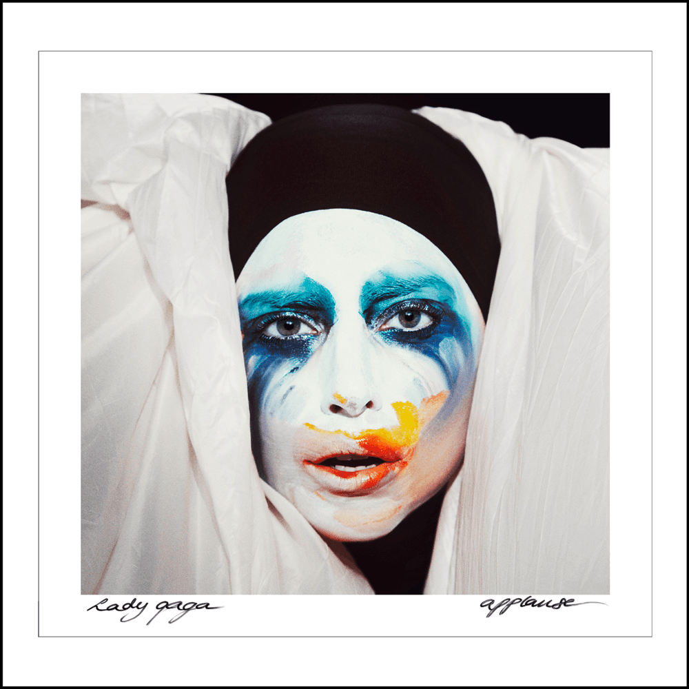 Album cover art for "Applause" by Lady Gaga