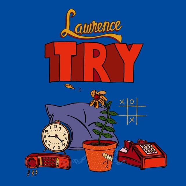 Album cover art for "Try" by Lawrence